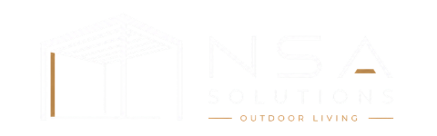 Logo von NSA Solutions – Outdoor Living für Terrassenüberdachungen, Wintergärten und Outdoor-Lösungen.