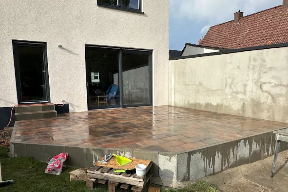 Pflasterarbeiten